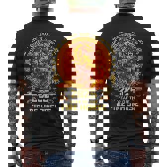 Nouvel An Chinois 2026 Année Du Cheval De Feu Rouge T-shirt imprimé au dos - Cadeauxyz