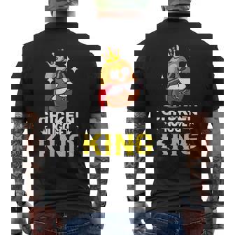 Nugget De Pollo Nuggets De Pollo Rey Camiseta Hombre Estampado Espalda - Regaloses