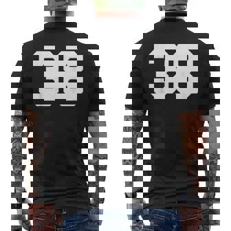 Number 38Ports Jersey Player 38 Fan Front Printarsity メンズTシャツ バックプリント - Kawaiitshirt