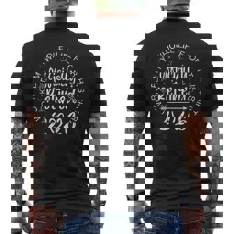 Officially Retired 2026 I Worked My Whole Life Retirement Men's Back Print T-Shirt | Mazezy