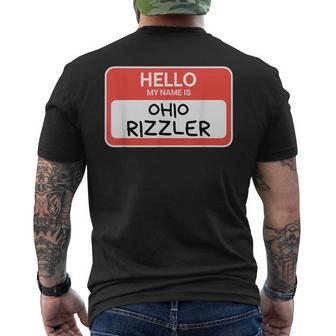 Ohio Rizzler Meme Memes Internet Memes Ohio Rizz Meme Men's T-shirt Back Print - Thegiftio