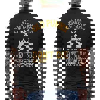 Old Punks Don't Die – Les Fans De Musique Old Punks T-shirt imprimé au dos - Cadeauxyz