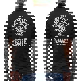 One Tough Cookie 面白い ベーキング ジム ユーモア メンズTシャツ バックプリント - Kawaiitshirt