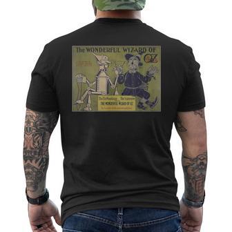 Ozcarecrow & Tin-Man オズの魔法使いシャツ ヴィンテージoz メンズTシャツ バックプリント - Kawaiitshirt
