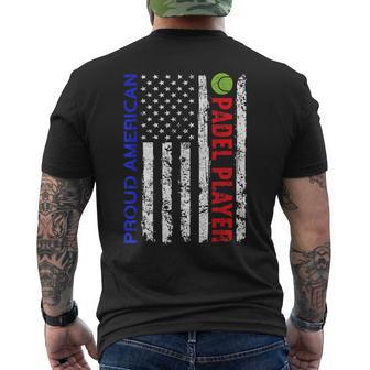 Padel Tennis Padel T-shirt da uomo con stampa posteriore - Novitaregali