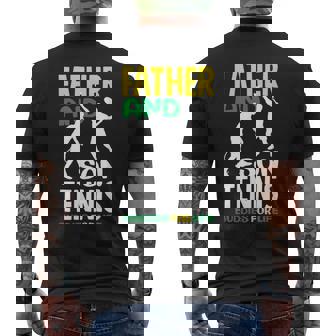 Padre E Figlio Tennis Amici Per Laita T-shirt da uomo con stampa posteriore - Novitaregali