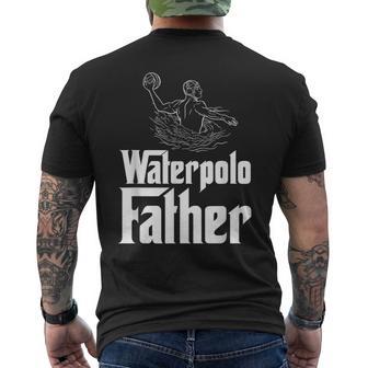 Padre Waterpolo Jugador De Waterpolo Papá Camiseta Hombre Estampado Espalda - Regaloses