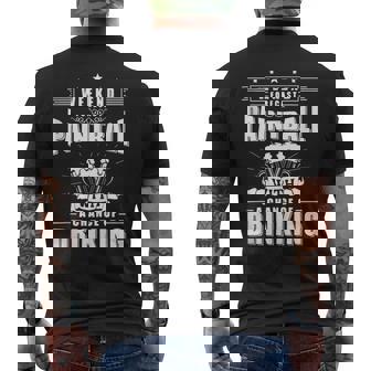 Paintball Weekend With Beer Paintballer Tank Top Men's Back Print T-Shirt | Mazezy