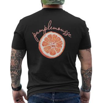 Pamplemousse Pamplemousse Fun France Cadeau Français T-shirt imprimé au dos - Cadeauxyz