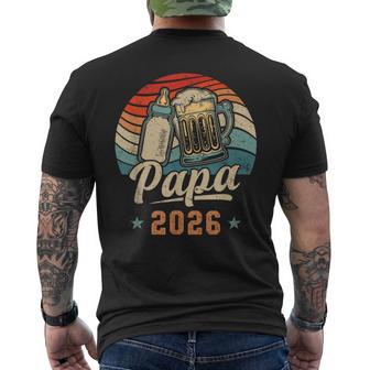 Papa 2026 Prima Festa Del Papà Giovane Papà T-shirt da uomo con stampa posteriore - Novitaregali
