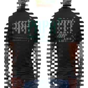 Papà In Attesa Di Due Gemelliecondo Figlio Annuncio Di T-shirt da uomo con stampa posteriore - Novitaregali