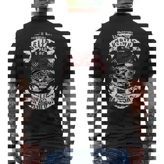 Papà Capo Del Barbecue Griglia Bbq Padre T-shirt da uomo con stampa posteriore - Novitaregali