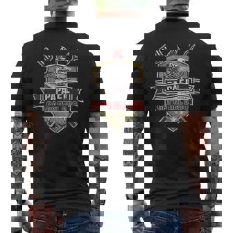 Papa Capo Del Barbecue Griglia Bbq Padre T-shirt da uomo con stampa posteriore - Novitaregali