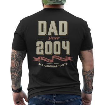 Papà Dal 2004 Regalo Della Paternità Per La Festa Del Papà T-shirt da uomo con stampa posteriore - Novitaregali