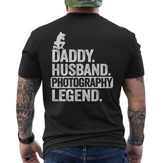 Papá Marido Fotografía Leyenda Papá Fotógrafo Divertido Camiseta Hombre Estampado Espalda - Regaloses