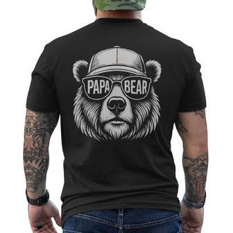 Papa Orso Papà Orso Migliore Per La Festa Del Papà T-shirt da uomo con stampa posteriore - Novitaregali