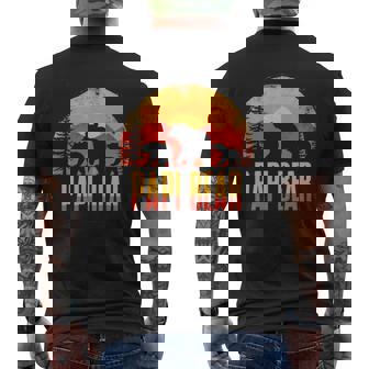 PAPI Bear Vintage Bear Men's Back Print T-Shirt | Mazezy