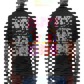 Pappy Of The Sweet One First Birthday Matching Family Men's T-shirt Back Print | Mazezy