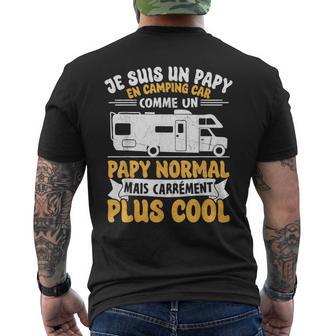 Papy Camping Car Jeuis Un Papy En Campingcar T-shirt imprimé au dos - Cadeauxyz