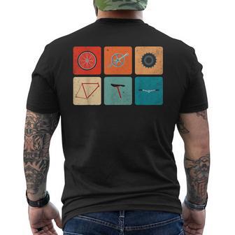 Parti Per Bicicletta Bici Ciclismo Bicicletta Regalo T-shirt da uomo con stampa posteriore - Novitaregali