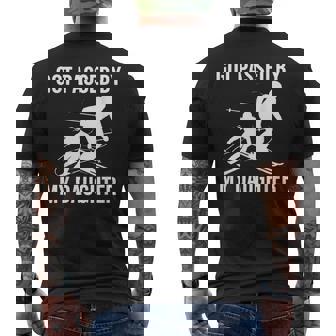 Got Passed By My Daughter Ski Men's T-shirt Back Print - Monsterry