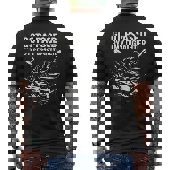 Got Passed By My Daughter Kayaking Men's Back Print T-Shirt | Mazezy