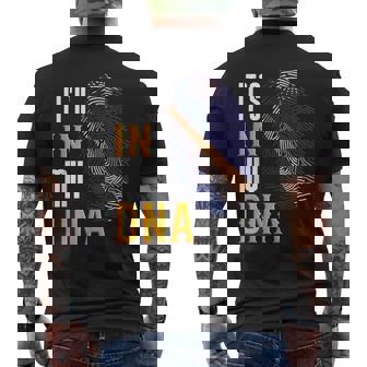 Patriotic Marshall Islands It's In My DNA Men's Back Print T-Shirt | Mazezy