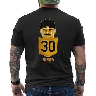 Paul Skenes Pittsburgh Baseball Pocket Mlbpa Men's T-shirt Back Print - Thegiftio UK