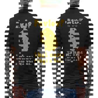 Pavlov Dog Pun Psychology For Nerds & Students Tank Top Men's Back Print T-Shirt | Mazezy