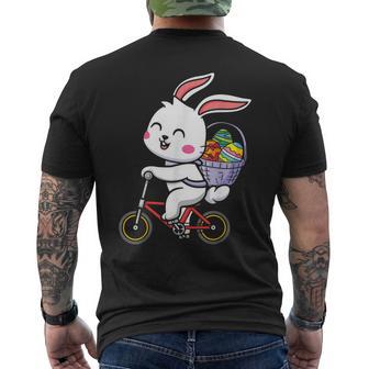 Pedaling Paws Panier À Œufs De Lapin De Pâques Pour Enfants Et Tout-Petits T-shirt imprimé au dos - Cadeauxyz