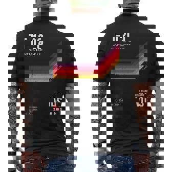 Película Retro De Cintahs De Los 80 Manga Larga Camiseta Hombre Estampado Espalda - Regaloses