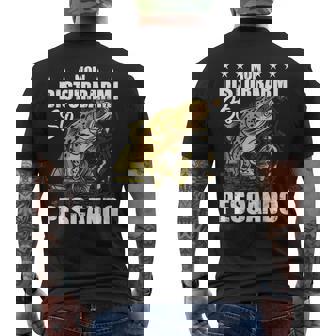 Pesca Regalo Pescatore Non Disturbarmito Pescando T-shirt da uomo con stampa posteriore - Novitaregali