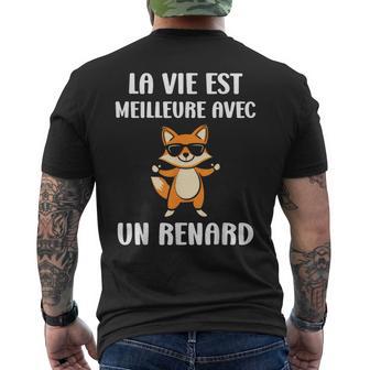 Petit Renards Mignon Laie Est Meilleure Avec Un Renard T-shirt imprimé au dos - Cadeauxyz