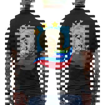 Philippines Lesbian Filipino Gay Alaska Pride Month LGBTQ Men's Back Print T-Shirt | Mazezy