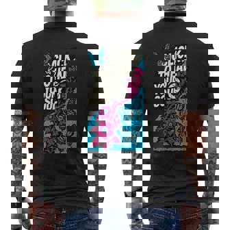 Photography Heals Aperture Butterflies Flowers Punk Collage Men's Back Print T-Shirt | Mazezy