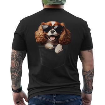 Pocket Cavalier King Charlespaniel Regalo Per Amanti Dei Cani T-shirt da uomo con stampa posteriore - Novitaregali