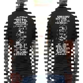 Pool Player Billiards Eight Ball 8-Ball Men's Back Print T-Shirt | Mazezy