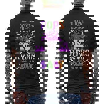 Pops Of The Brewing Baby Dad To Be Halloween Men's Back Print T-Shirt | Mazezy
