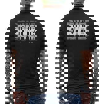 Power Optical Illusion Trippy Men's Back Print T-Shirt | Mazezy