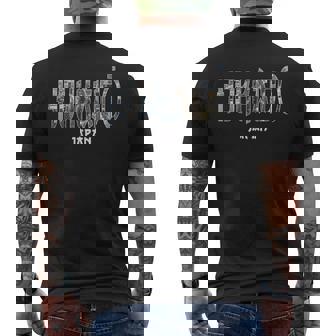 Prefectura De Hokkaido Hokkaido Ciudad De Japónintage Diseño Camiseta Hombre Estampado Espalda - Regaloses