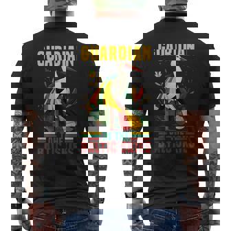 Pretty Lithuanian Stork Costume For Baltic Lovers Men's Back Print T-Shirt | Mazezy