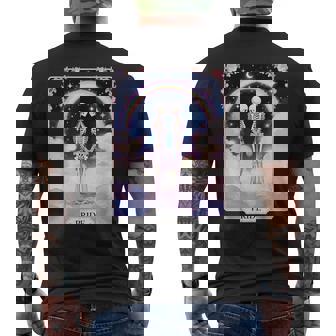 Pride Equality LGBT Tarot Card Gay Transgender Lesbian Proud Men's Back Print T-Shirt | Mazezy