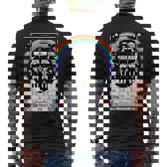 Pride Tarot Card LGBT Equality Gay Lesbian Transgender Tees Men's Back Print T-Shirt | Mazezy