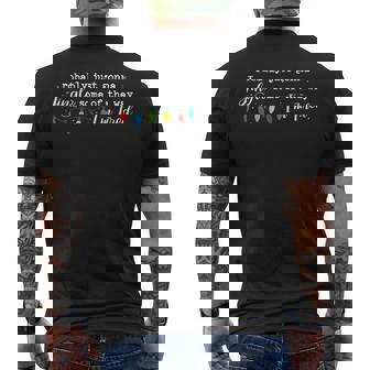 Probably Just Gonna Jingle Some Of The Way I'm Tired Men's T-shirt Back Print - Monsterry