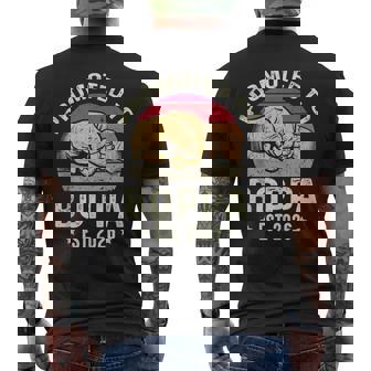 Promoted To Boppa Est 2026 For New Papa Fathers Day Tank Top Men's Back Print T-Shirt | Mazezy