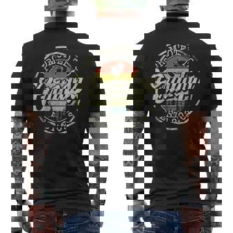 Promoted To Grandpa Est 2026 Pregnancy Announcement Men's T-shirt Back Print - Thegiftio