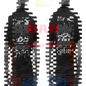 Proud Dad Of a Class Of 2026 Engineering Graduate Men's Back Print T-Shirt | Mazezy