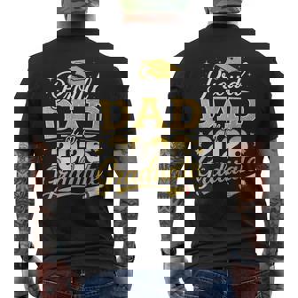 Proud Dad Of A Class Of 2026 Graduate Senior Graduation Men's T-shirt Back Print - Seseable