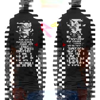 Proud Husband Of Beautiful Nepali Wife Nepal Flag Tank Top Men's Back Print T-Shirt | Mazezy