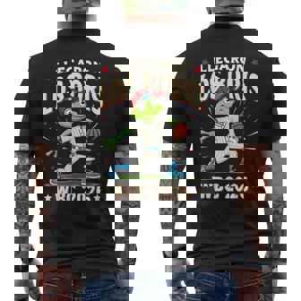 Puerto Rico Baseball Coqui Mascot 2026 Island Pride Theme Men's T-shirt Back Print | Mazezy